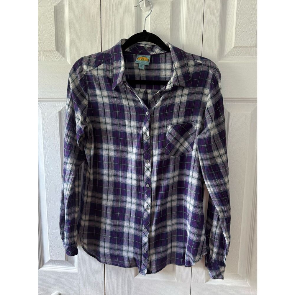 C&C California Small Plaid Button Down Shirt